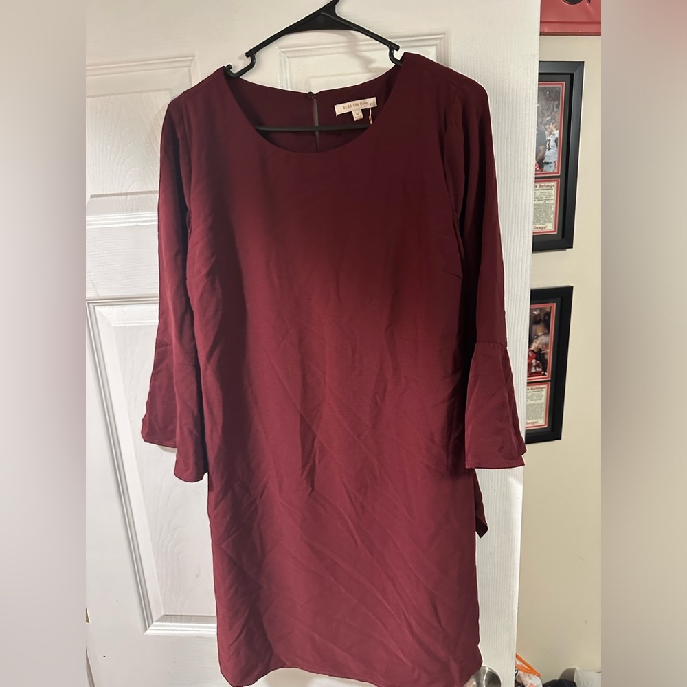 Maroon dress